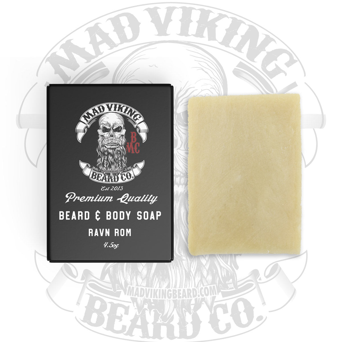 Mad Viking Ravn Rom Bar Soap