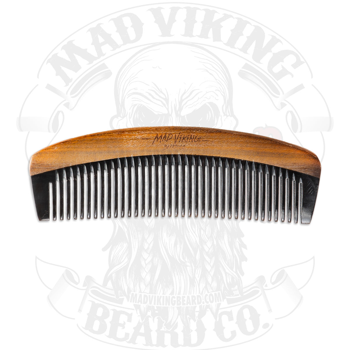 MAD VIKING OX HORN SANDALWOOD COMB