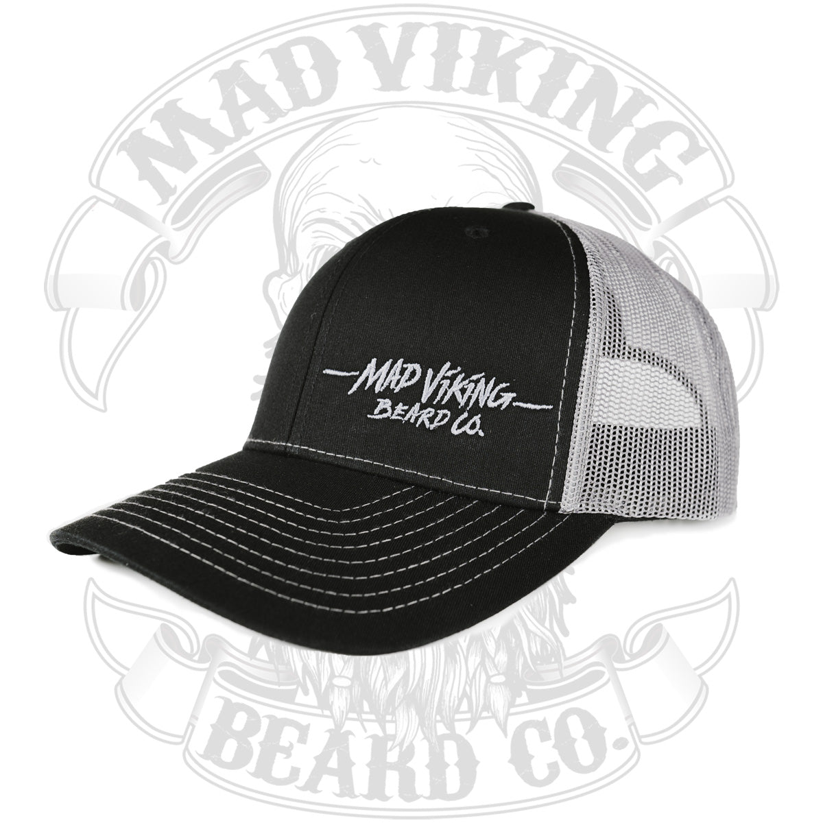 MAD VIKING SCRATCH LOGO TRUCKER HAT