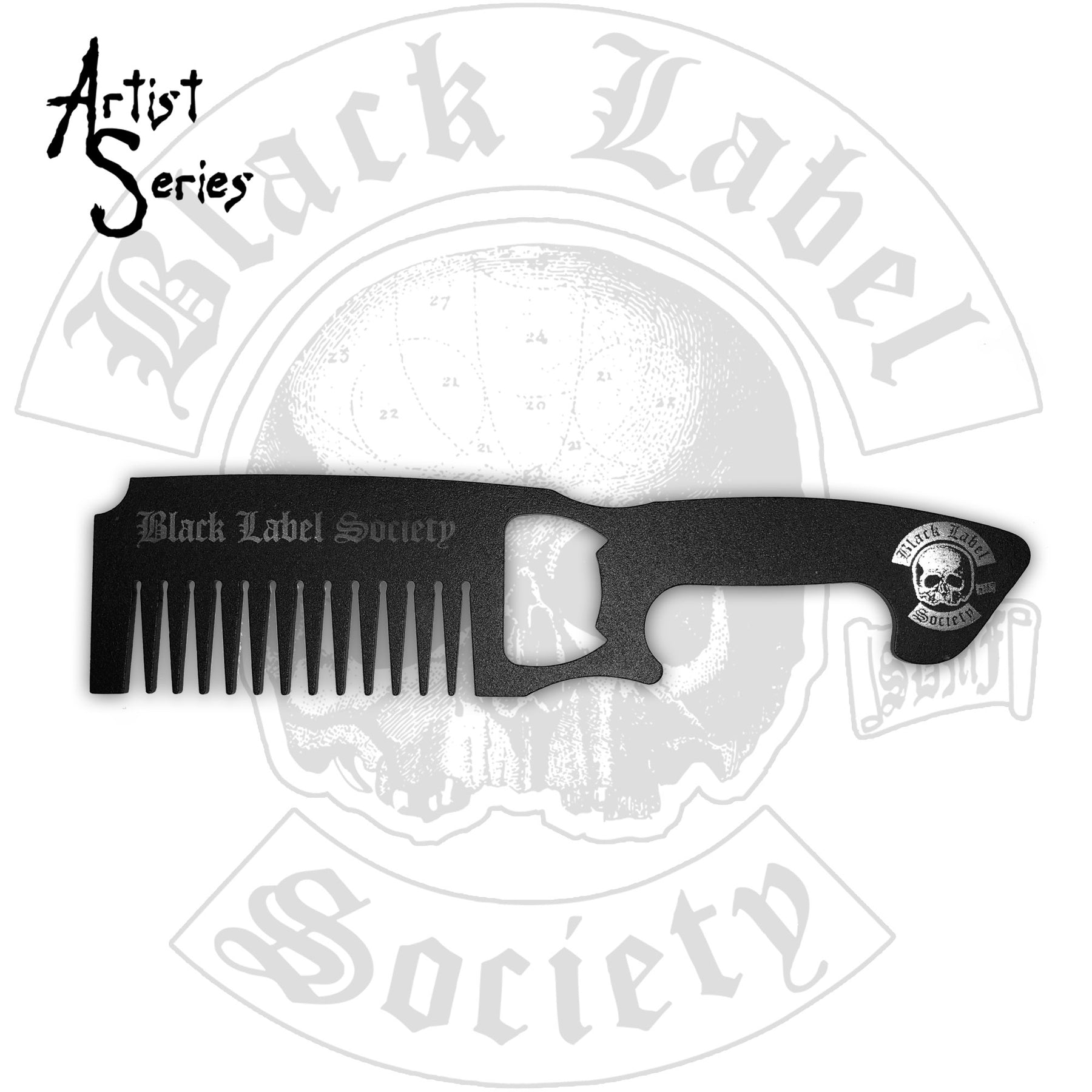 Black Label Society Metal Comb