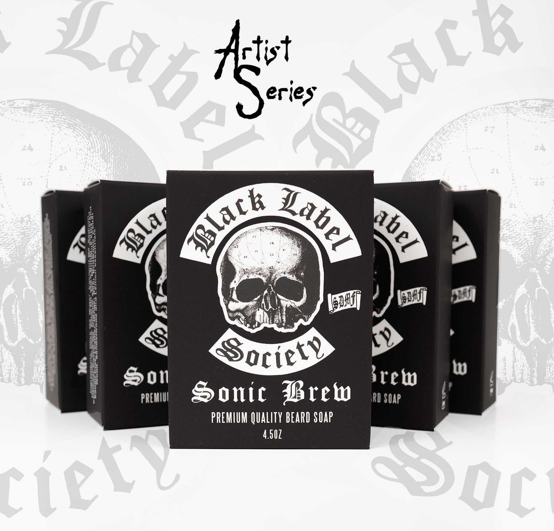 BLACK LABEL SOCIETY BEARD & BODY SOAP 5 PACK