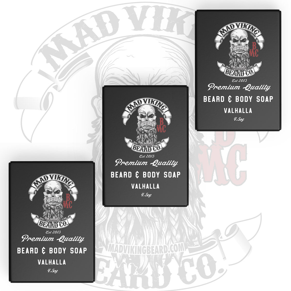 BEARD & BODY SOAP 3 PACK