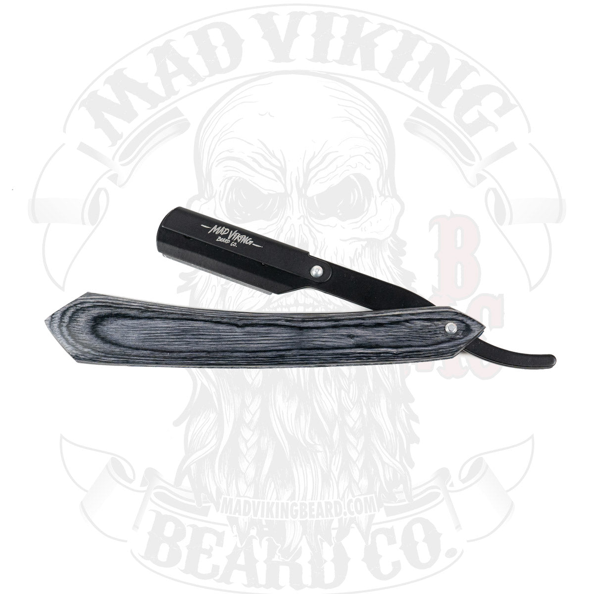 Mad Viking Gray Straight Razor